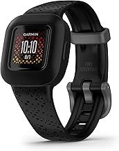 Garmin vivofit Jr.3, Fitness Tracker for Kids, Includes Interactive App Experience, Swim-Friendly, Up To 1-year Battery Life, Adjustable watch band, Cosmic Black