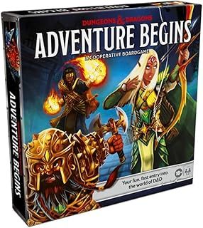 Hasbro Dungeons & Dragons Adventure Begins Board Game | 2-4 Players