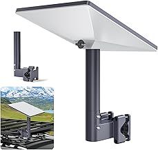 EDUP HOME Starlink Mini Mount - Starlink RV Ladder Tubing Holder - Star Link Mounting Set for Vehicle Starlink Clamp for Starlink Mini Installation Range 0.8-1.97”