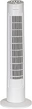 Russell Hobbs 29" Inch, Lightweight, Tower Fan, 3 Speeds, 75° Oscillation, Powerful Airflow, Quiet Operation, Timer, Perfect for Home or Office, White- RHTF2923W
