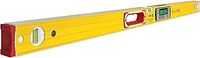STABILA TECH 196 DL Digital Spirit Level 122 cm IP67 Waterproof and Dustproof 2 Digital Displays Calibration-Free Display Modes °,%, mm/m, in/ft, Bag