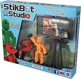 Zing StikBot S1003 Studio, Orange and White/Clear