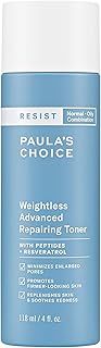 Paula's Choice RESIST Anti Aging Repairing Toner - Minimizes Enlarges Pores, Rehydrates & Corrects Uneven Skin - Fights Blackheads - Niacinamide - Oily to Combination Skin - 118 ml