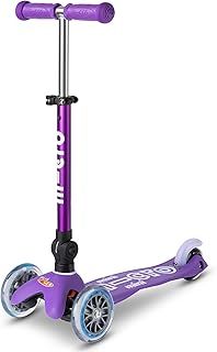 Micro Scooters | Mini Micro Deluxe Foldable Children's Scooter | Handlebar Adjustable & Foldable | Extra Grippy Deck | Weather Tested Stem | Lightweight | 2-5yrs | Boys & Girls