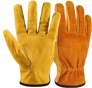 NickyPicky Gardening Gloves for Men and Women - Tough, Thorn Proof Comfortable Breathable Mens Gardening Gloves – Protective Garden Gloves for Men with Strong Grip
