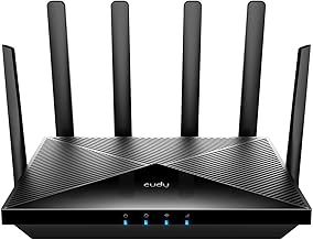 Cudy P5 5G AX3000 WiFi 6 CPE Router, Dual Sim 5G Cellular Router, 4 x 4 Mimo, Detachable Antennas, Band Lock, Vpn, Zerotier, Cloudflare