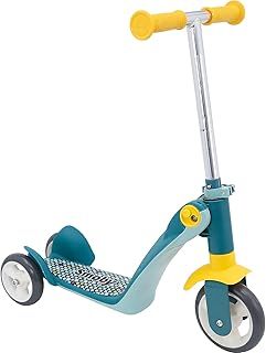 Smoby 7600750612 Reversible 2-in-1 Scooter, Grey,750612