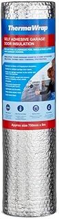 Thermawrap Garage Door Bubble Foil Insulation 750mm x 8m Heat Reflective Energy Saving, Self Adhesive