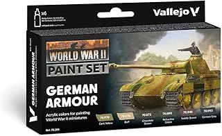 AV Vallejo Model Color Set - WWII German Armour (6)