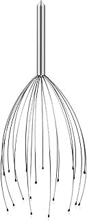 URAQT Head Massager Scalp Massage Scratcher, 20 Prongs Head Scratcher and Back Scratchers, Portable Tingler Massage for Deep Relaxation, Hair Stimulation and Body Stress Relax