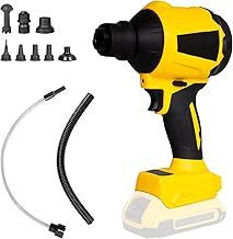 Cordless Dust Blower for Dewalt 18V / 20V Battery, Compressed Air Duster 1000w 0-40000RPM Handheld Blower Sawdust Blower Jet Dry Blower Air Blower for Car and Home(NO Battery)