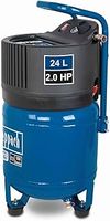 Scheppach HC24V 24L Air Compressor | 1500W Oil-Free 180L/min | Compact for Tyre Inflation, Paint Spray Gun, Nail Staple Gun, Air Ratchet, Tools| 10 Bar