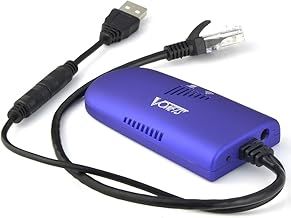 VONETS VAP11G-300 Mini WiFi Bridge 2.4G WiFi to Ethernet Adapter/WiFi Hotspot Signal Booster AP 300Mbps with 1 RJ45 Male DC/USB Powered for DVR IP Printer Network Devices