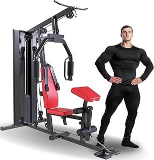 𝗕𝗘𝗦𝗧 𝗖𝗛𝗢𝗜𝗖𝗘 Multi Gym Cable Machine 90 KG Weight Stack Home Gym Station | Lat Pulldown, Pec Deck, Flies, Curls & More