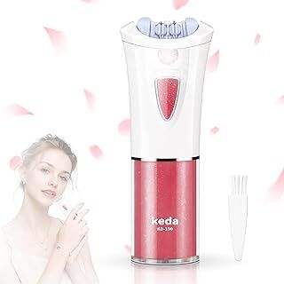 Epilator for Women, Facial Epilator Cordless Epilators for Face & Body Hair Rechargeable Face Epilator with LED Light Womens Hair Removal Painless Mini Epilator for Facial Armpit Leg Bikini Area