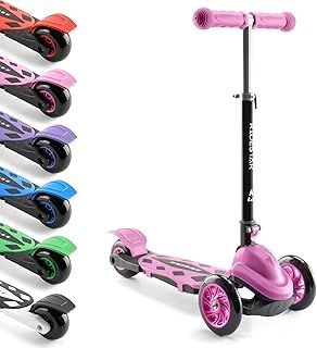 Cruise 3 Wheel Tri Scooter, Easy Folding System, Height Adjustable Handlebars, Tilt To Turn Steering, Kids Aged 3+ Years