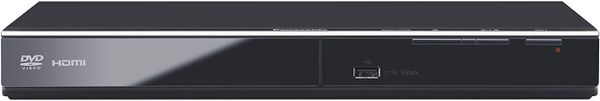 Panasonic DVD-S700EB-K DVD player for TV, HDMI, Multi Format Playback, 1080p HD Upscaling, USB, CD & MP3 Playback, Photo Slide Show, Power Resume, Dust Proof Compact Design