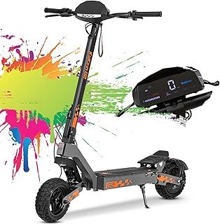 Kukirin G2 Electric Scooter for Adults, 10 Inches Vacuum tyre & 48V 15AH High Capacity Battery Up to 34 Miles Range, Hub Motor & Adjustable Speed Folding Electric Scooter With HD Touch LCD Display
