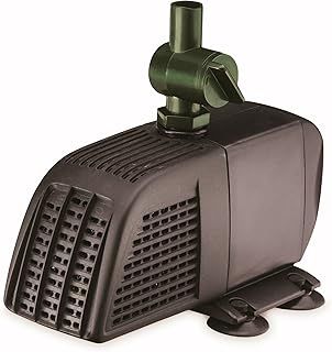 Blagdon Minipond Pond Pump 700 (to Run Fountains for Small Ponds up to 1500 Litre), 3 Fountain Heads, Black