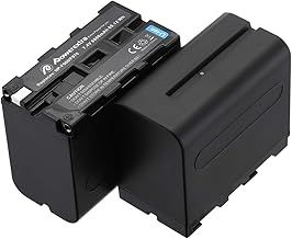 NP-F970,NP-F960,NP-F930,NP-F950,Powerextra 2x8800mAh Replacement Battery Compatible with Sony DCR-VX2100,DSR-PD150,DSR-PD170,FDR-AX1,HDR-AX2000,HDR-FX1,HDR-FX7,HDR-FX1000,HVL-LBPB,HVR-V1U,HVR-Z1P
