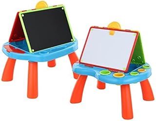 2 in 1 Art Centre Blackboard & Whiteboard Kids Activity Play Desk Drawing Easel