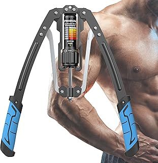 PROIRON Power Twister, Adjustable Hydraulic Resistance 10-200kg, Chest Exerciser for men, Fitness Chest Expander, Arm Exercise Equipment, Arm Strengthener, Chest Workout, Bicep Shoulder Exercise