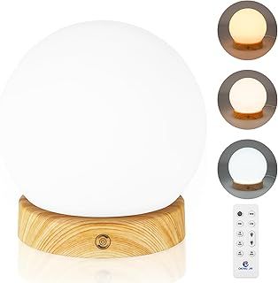 Sad Lamp, 10,000 Lux Sad Light Therapy Lamp with 360° Effective Field, UV-Free Sun Light Lamp with Remote Control, Adjustable Colors/Brightness and Timer, Daylight for Home/Office