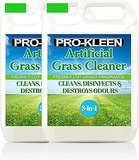 Pro-Kleen Artificial Grass Cleaner Disinfectant Makes 30 Litres - Perfect for Homes with Dogs. Cleans, Deodorises and Leaves a Fresh Cut Grass Fragrance (10 Litres)