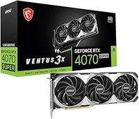 MSI GeForce RTX 4070 SUPER 12G VENTUS 3X OC Gaming Graphics Card - 12GB GDDR6X, PCI Express Gen 4, 192-bit, 3x DP v 1.4a, HDMI 2.1a (Supports 4K & 8K HDR)