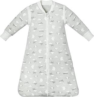 Baby Sleeping Bag 2.5TOG-Baby Wearable Blanket Winter with Removable Sleeves, Sleeping Sack with Adjustable Length for Infant Toddler Baby 18-36 Months(83-99cm) Hedgehog Pattern