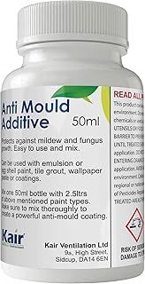 Kair Anti-Mould Additive for Emulsion & Gloss Paint - 50 ml - Protects against mildew and fungus growth (1)
