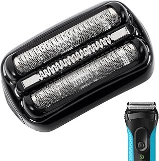Shaver Replacement Heads Compatible with All Braun Series 3 Shaver, Compatible with Braun S3 Replacement Head 3040s 310s 3010s 300s etc, Metal Bracket