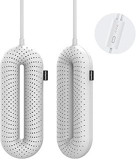 Snowpea Electric Shoe Dryer, Ski Boots Dryer, Shoe & Boot Warmer to Dry Sweaty Shoes & Eliminate Bad Odor, 3/6/9 Hours Timed Auto Self Off (Standard UK Plug)