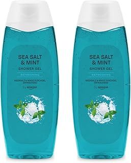 by Amazon Sea Salt & Mint Shower Gel, 2 x 500ml