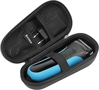 Case for Braun Series 3/5/7/9 Electric Razor Shaver, Hard Travel Protective Case, Extra Room for Accessories and Charger