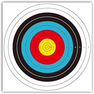 longbowmaker Archery Targets 30pcs Standard Targets Face 40cm Targets Paper