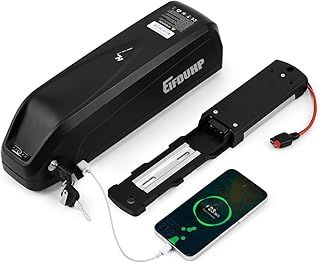 36V 48V Ebike Battery 10AH 13AH 15AH 17.5AH 20AH, Electric Bike Lithium Battery with Charger, Base & BMS for 200W 250W 350W 500W 750W 1000W 1500W Bicycle Motors