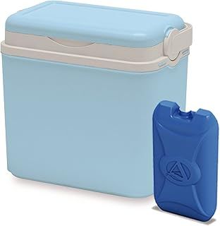 Adriatic 10 Litre Cooler Box Camping Beach Picnic Travel Insulated Coolbox + 1 Ice Pack