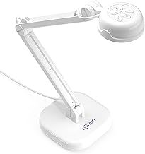 INSWAN INS-1 8MP Ultra High Definition USB Visualiser/Document Camera/Visualizer - Auto Focus, Visualiser for teaching, Compatible with PC/MacOS/Chromebook
