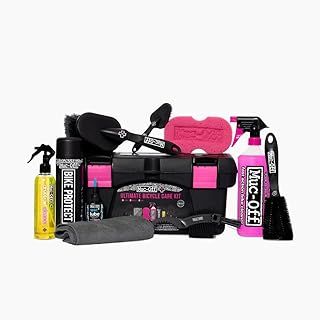 Muc-Off Ultimate Bicycle Cleaning Kit - Bike Cleaning Kit, Cleaning Bundle for MTB/Road/Gravel Bikes - Set Includes Bike Cleaner and Bike Degreaser, Black