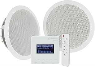 WA-215 | In-Wall Digital Bluetooth Ceiling Stereo Audio System | 30Watts, White