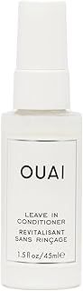 OUAI Leave In Conditioner & Heat Protectant Spray - Prime Hair for Style, Smooth Flyaways, Add Shine and Use as Detangling Spray - No Parabens, Sulfates or Phthalates - (45 ml (Pack of 1))