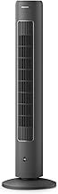PHILIPS Oscillating Tower Fan 5000 Series, 105 cm slim design, Remote control, Timer, 3 Speeds, 3 Modes, 40W, Powerful Yet Quiet Airflow, Suitable For Aromatherapy, Dark Grey (CX5535/11)