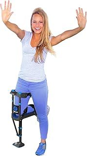 iWALK3.0 – The Original Hands Free Knee Crutch - Alternative to Crutches and Knee Scooters - iWALK Replaces Crutches for Adults - Peg Leg Crutch For Lower Leg Injuries Only
