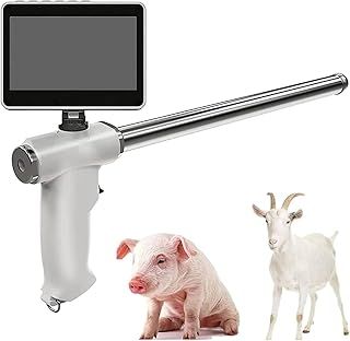 Artificial Insemination Gun With Visual Lcd Screen, For Dog/Sheep/Pig Livestock Breeding Visual Insemination Kits, Farm & Ranch Veterinary Equipment