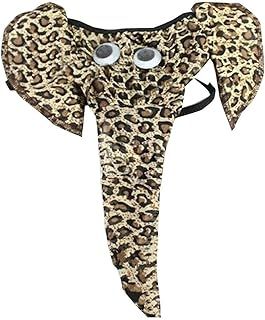 Men's Sexy Low Waist Long U Bulge Pouch Elephant Trunk Underwear Briefs