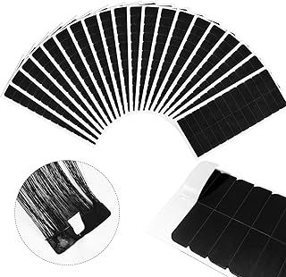 EBANKU 240Pcs Double Sided Hair Tape - Hair Extension Tape Tabs Replacement Tape for Hair Extensions Lace Wig Hairpiece Toupee Hair Weft (Black)