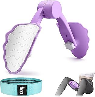 Thigh Master, Inner Thigh Exerciser for Women, Pelvic Floor Strengthener for Trimming Arms, Hip, Legs, Chest, Adjustable Resistance Thigh Toner Home Gym Equipment