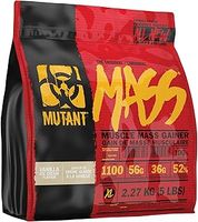 MUTANT Mass Weight Gainer Protein Powder with a Whey Isolate, Concentrate, and Casein Protein Blend, for High-Calorie Workout Shakes, Smoothies and Drinks, 2270g - Vanilla Ice Cream