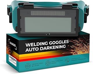 SPARGOS Welding Goggles Auto Darkening LCD Eye Protection